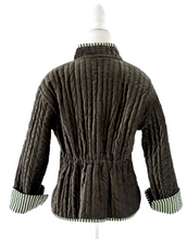 Load image into Gallery viewer, Pinstripe Velvet Jacket
