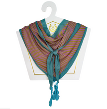 Load image into Gallery viewer, Criss Cross Bandana - Orchid &amp; Chartreuse
