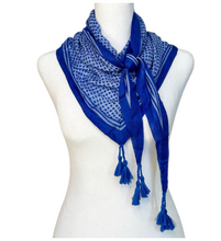 Load image into Gallery viewer, Double Dot Bandana - Blue
