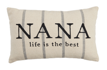 Load image into Gallery viewer, Grandma, Nana, Mimi, &amp; Gigi Pillows
