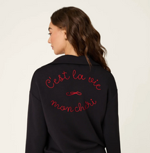 Load image into Gallery viewer, PJ Salavage C'est La Vie Quarter Zip &amp; Pant Separates
