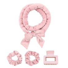 Load image into Gallery viewer, Velvet Heatless Hair Curling Set - Blush
