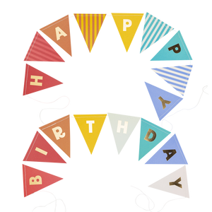 Happy Birthday Banner Set