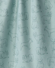 Load image into Gallery viewer, Geometry Frenchie Pups Tea Towel
