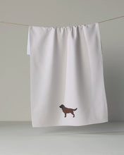 Load image into Gallery viewer, Geometry Loyal Lab Tea Towel
