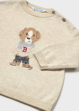Load image into Gallery viewer, Mayoral Baby Intarsia Sweater, Stone
