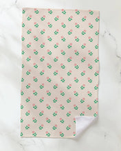 Load image into Gallery viewer, Geometry Lucky Blossom Tea Towel

