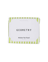 Load image into Gallery viewer, Summer Stripe Green Tea Towel
