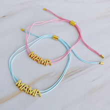 Load image into Gallery viewer, "Mama" Satin Thread Bracelet
