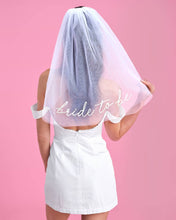 Load image into Gallery viewer, Bride To Be Embroidered Veil
