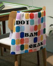 Load image into Gallery viewer, Geometry Tile Talk Tea Towel
