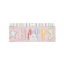 Load image into Gallery viewer, Oui Party Birthday HAPPY BIRTHDAY Banner
