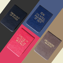 Load image into Gallery viewer, Fresh Out Of Fucks Pocket Journal
