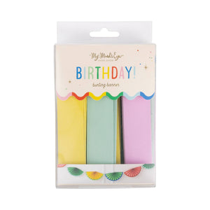 Bunting Birthday Banner
