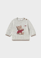 Load image into Gallery viewer, Mayoral Newborn Boy Jacquard Sweater, Steam
