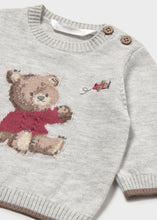 Load image into Gallery viewer, Mayoral Newborn Boy Jacquard Sweater, Steam
