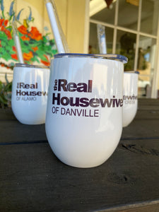Black & White Real Housewives Tumbler