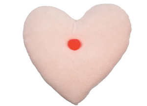 Velvet Heart Shaped Cushion