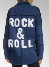 Load image into Gallery viewer, Rock N Roll Distressed Jacket
