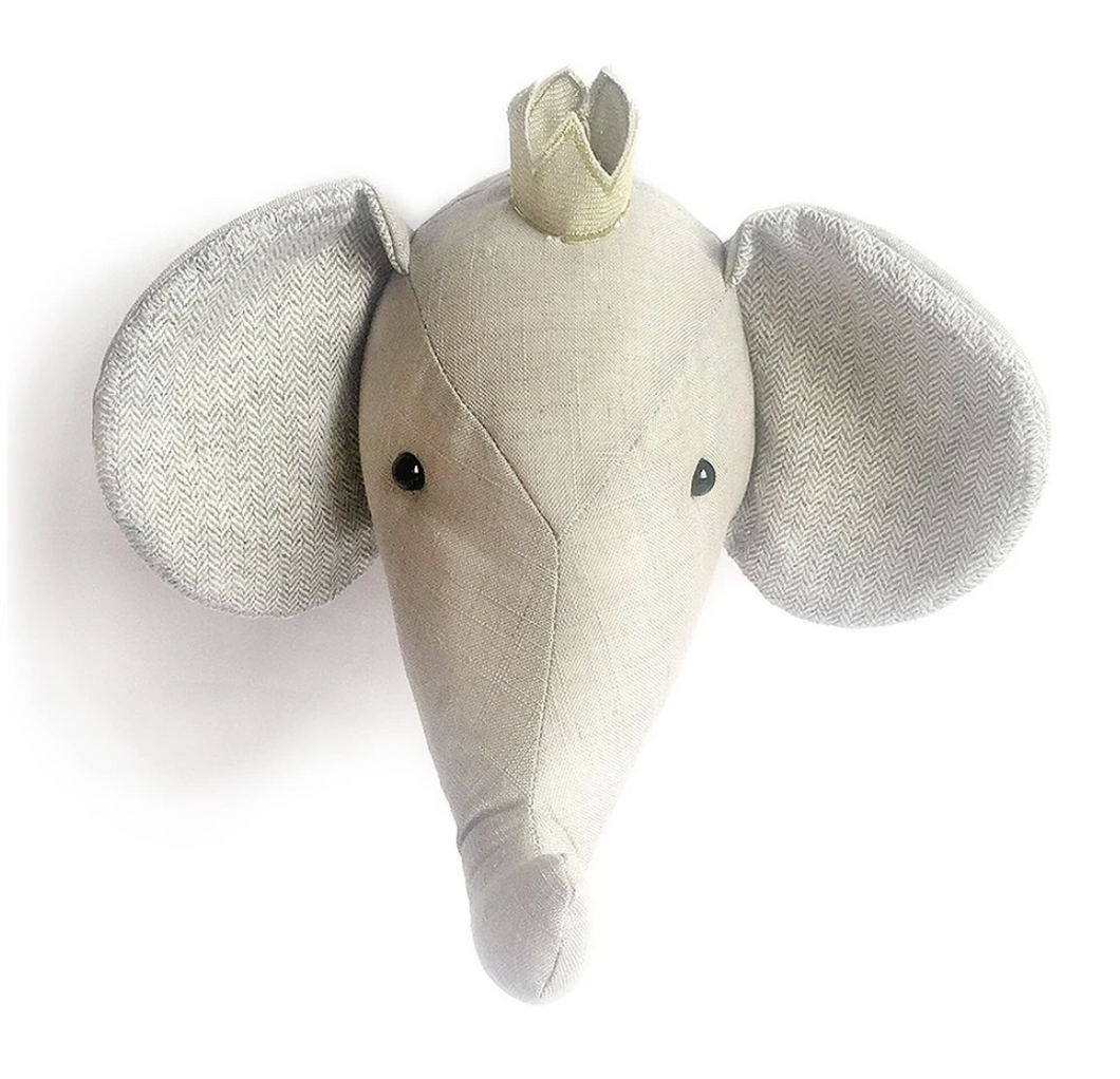 Prince Elephant Wall Mount