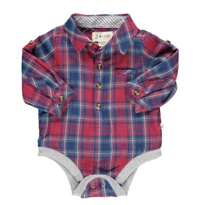 Woven Plaid Shirts & Onesies