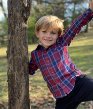 Load image into Gallery viewer, Woven Plaid Shirts &amp; Onesies
