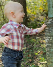 Load image into Gallery viewer, Woven Plaid Shirts &amp; Onesies
