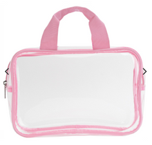 Load image into Gallery viewer, Cheerful clouds cosmetic bag
