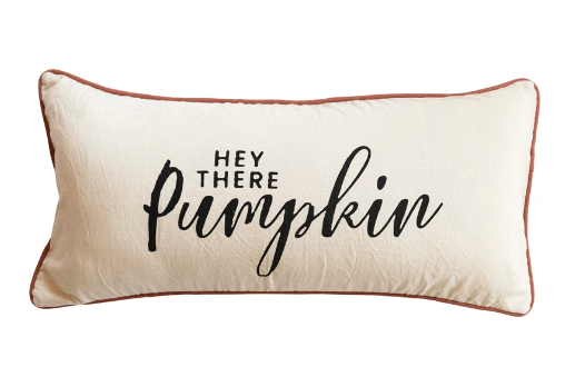 Hey There Pumpkin Lumbar Pillow