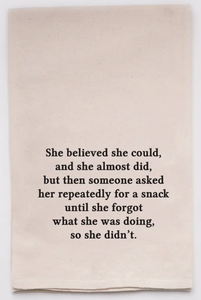 Quote Tea Towels