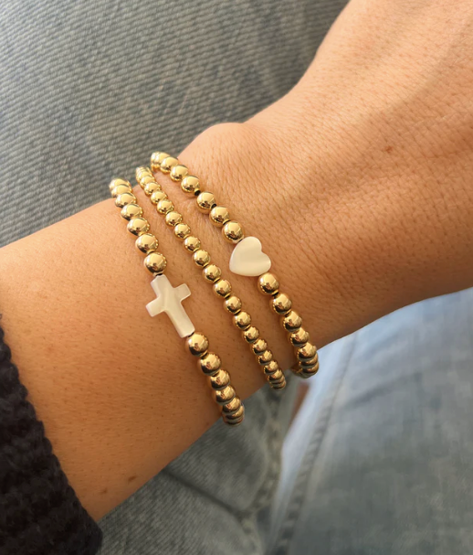 Grey + Elle Mother of Pearl Bracelets