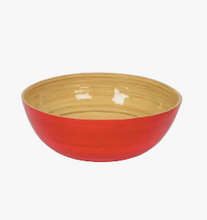 Load image into Gallery viewer, Medium Shallow Bamboo Bowl
