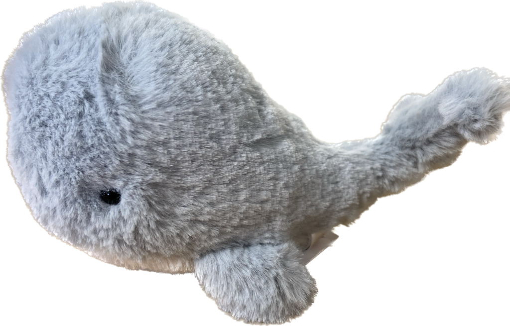 Jellycat Grey Wavelly Whale