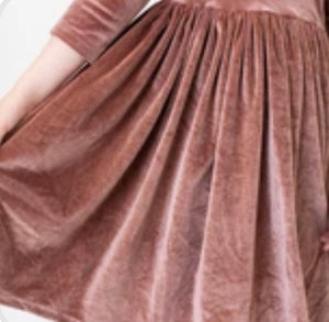 Mila&Rose Velvet Twirl Dress