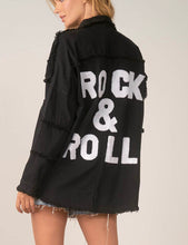Load image into Gallery viewer, Rock N Roll Distressed Jacket
