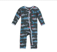 Load image into Gallery viewer, Santa Sharks Holiday Jammies
