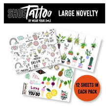 Load image into Gallery viewer, Large Shoe Tattoos
